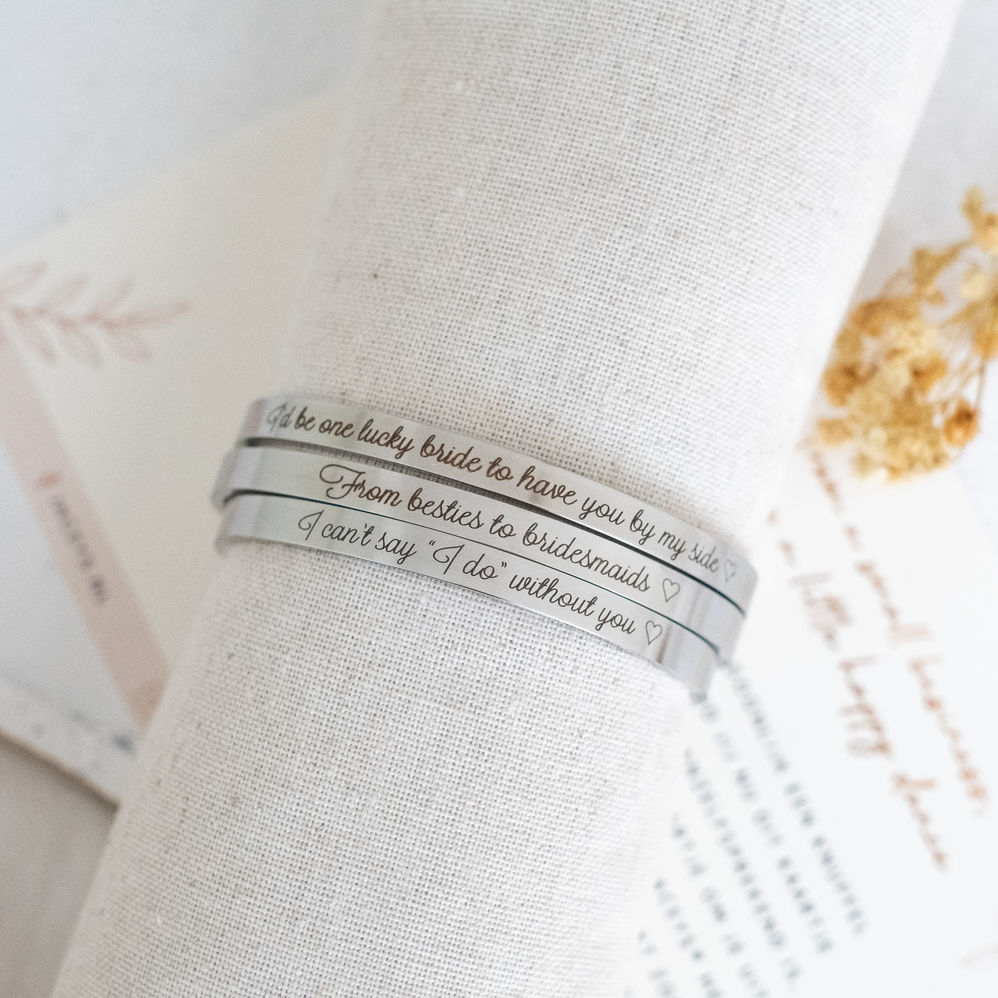 Op een originele manier je getuigen vragen? Dat doe je met dit gepersonaliseerde cadeau!