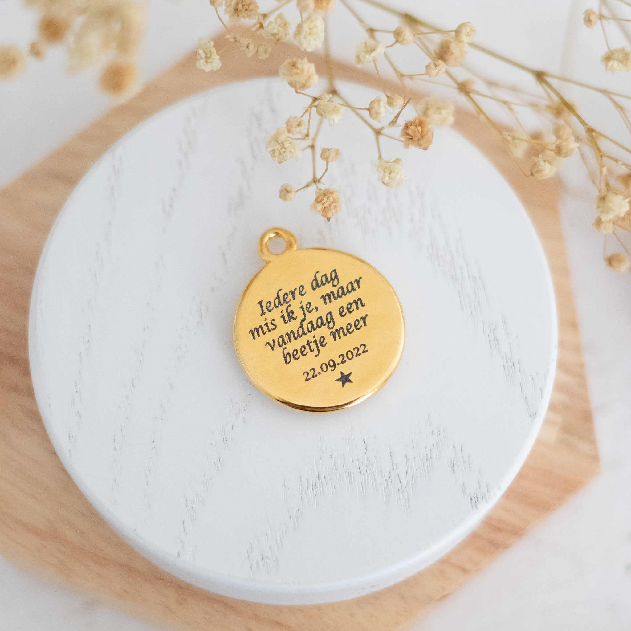 Bedel voor aan je boeket